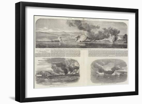 The Fall of Sebastopol-Oswald Walters Brierly-Framed Giclee Print