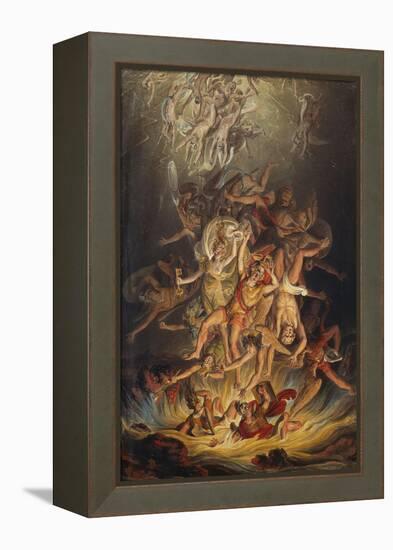 The Fall of the Angels, 1798-Edward Dayes-Framed Premier Image Canvas