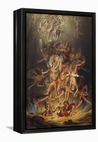 The Fall of the Angels, 1798-Edward Dayes-Framed Premier Image Canvas