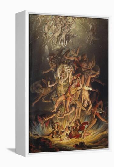 The Fall of the Angels, 1798-Edward Dayes-Framed Premier Image Canvas