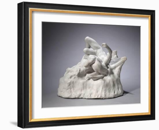 The Fall of the Angels, C.1890-1900 (Marble)-Auguste Rodin-Framed Giclee Print