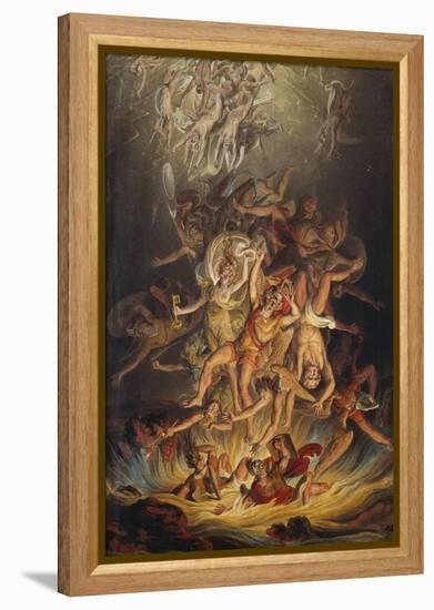 The Fall of the Angels-Edward Dayes-Framed Premier Image Canvas