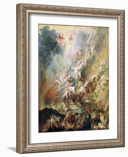 The Fall of the Damned-Peter Paul Rubens-Framed Giclee Print