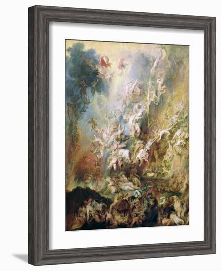 The Fall of the Damned-Peter Paul Rubens-Framed Giclee Print