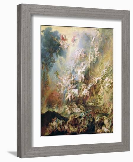 The Fall of the Damned-Peter Paul Rubens-Framed Giclee Print