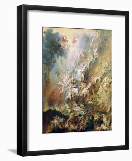 The Fall of the Damned-Peter Paul Rubens-Framed Giclee Print