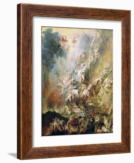 The Fall of the Damned-Peter Paul Rubens-Framed Giclee Print