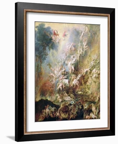 The Fall of the Damned-Peter Paul Rubens-Framed Giclee Print