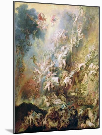 The Fall of the Damned-Peter Paul Rubens-Mounted Giclee Print