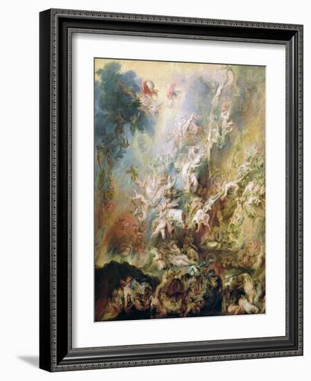 The Fall of the Damned-Peter Paul Rubens-Framed Giclee Print