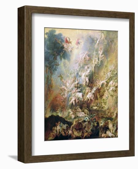 The Fall of the Damned-Peter Paul Rubens-Framed Giclee Print