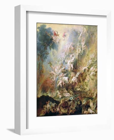 The Fall of the Damned-Peter Paul Rubens-Framed Giclee Print