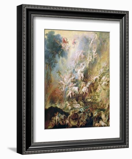 The Fall of the Damned-Peter Paul Rubens-Framed Giclee Print