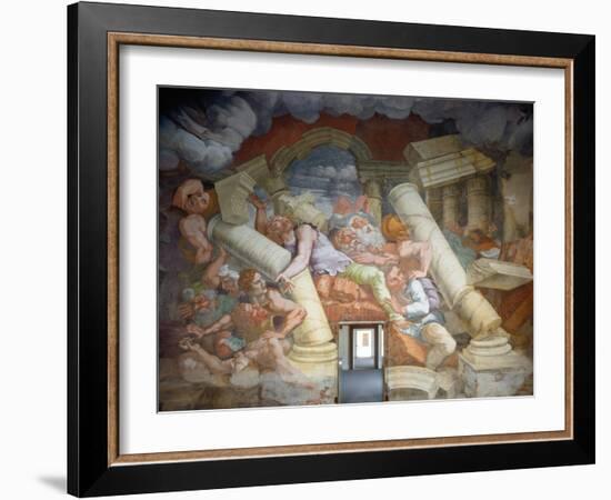 The Fall of the Giants-Giulio Romano-Framed Giclee Print