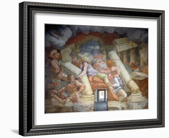 The Fall of the Giants-Giulio Romano-Framed Giclee Print