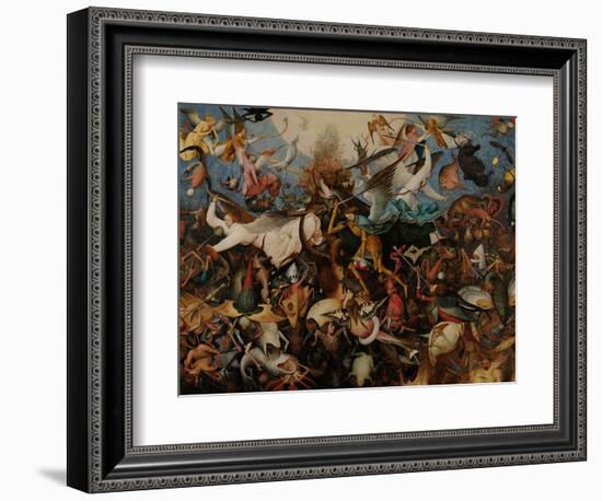 The Fall of the Rebel Angels, 1562-Pieter Bruegel the Elder-Framed Giclee Print