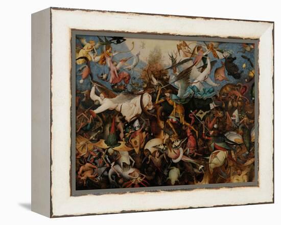 The Fall of the Rebel Angels, 1562-Pieter Bruegel the Elder-Framed Premier Image Canvas