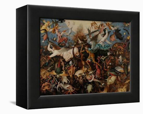 The Fall of the Rebel Angels, 1562-Pieter Bruegel the Elder-Framed Premier Image Canvas