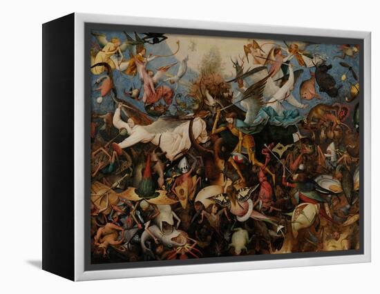 The Fall of the Rebel Angels, 1562-Pieter Bruegel the Elder-Framed Premier Image Canvas