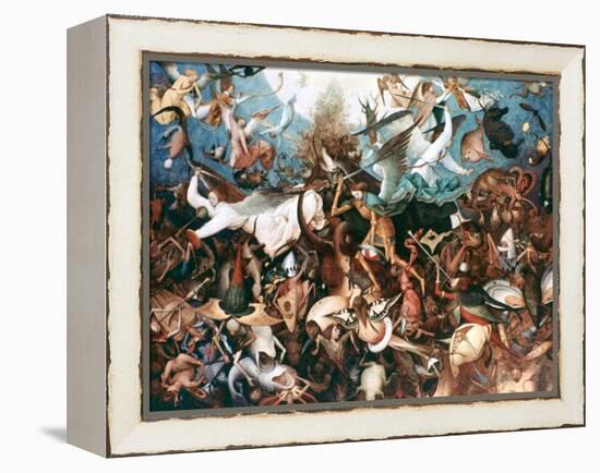 The Fall of the Rebel Angels, 1562-Pieter Bruegel the Elder-Framed Premier Image Canvas