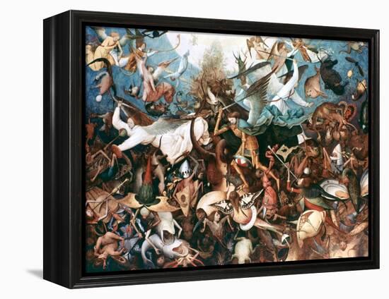 The Fall of the Rebel Angels, 1562-Pieter Bruegel the Elder-Framed Premier Image Canvas