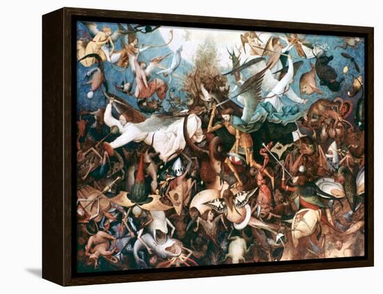 The Fall of the Rebel Angels, 1562-Pieter Bruegel the Elder-Framed Premier Image Canvas