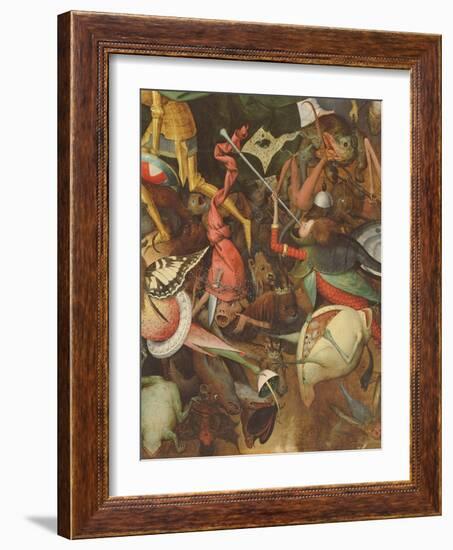 The Fall of the Rebel Angels, 1562-Pieter Bruegel the Elder-Framed Giclee Print