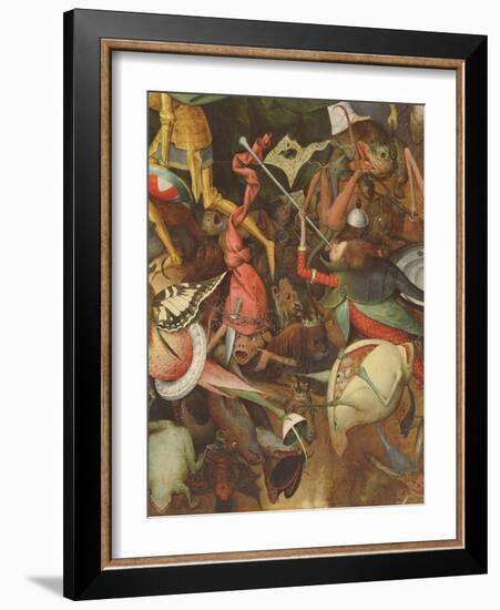 The Fall of the Rebel Angels, 1562-Pieter Bruegel the Elder-Framed Giclee Print