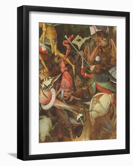 The Fall of the Rebel Angels, 1562-Pieter Bruegel the Elder-Framed Giclee Print