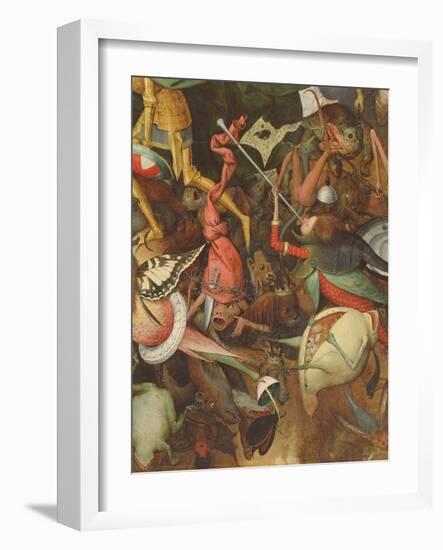 The Fall of the Rebel Angels, 1562-Pieter Bruegel the Elder-Framed Giclee Print