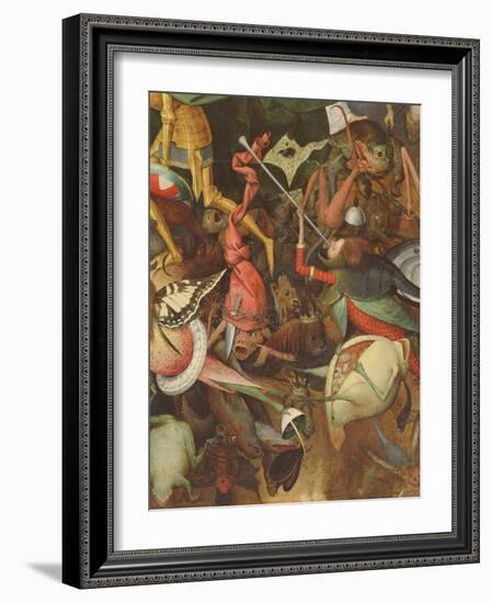 The Fall of the Rebel Angels, 1562-Pieter Bruegel the Elder-Framed Giclee Print