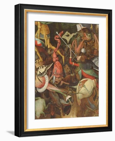 The Fall of the Rebel Angels, 1562-Pieter Bruegel the Elder-Framed Giclee Print