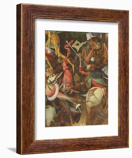 The Fall of the Rebel Angels, 1562-Pieter Bruegel the Elder-Framed Giclee Print