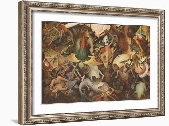 The Fall of the Rebel Angels, 1562-Pieter Bruegel the Elder-Framed Giclee Print