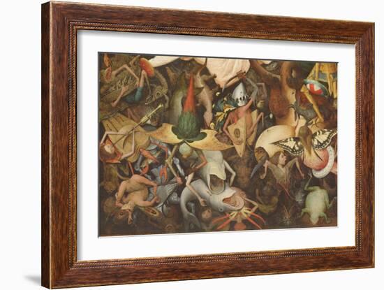 The Fall of the Rebel Angels, 1562-Pieter Bruegel the Elder-Framed Giclee Print