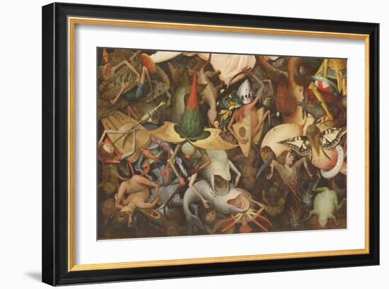 The Fall of the Rebel Angels, 1562-Pieter Bruegel the Elder-Framed Giclee Print