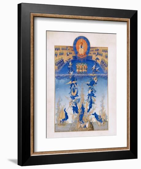 The Fall of the Rebel Angels (Les Très Riches Heures Du Duc De Berr), 1412-1416-null-Framed Giclee Print