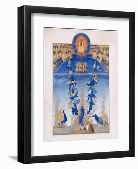 The Fall of the Rebel Angels (Les Très Riches Heures Du Duc De Berr), 1412-1416-null-Framed Giclee Print