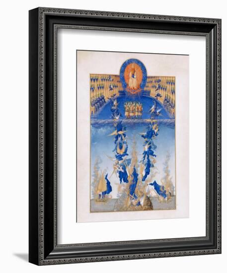 The Fall of the Rebel Angels (Les Très Riches Heures Du Duc De Berr), 1412-1416-null-Framed Giclee Print