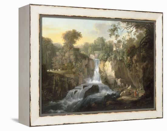 The Falls of Clyde-Alexander Nasmyth-Framed Premier Image Canvas