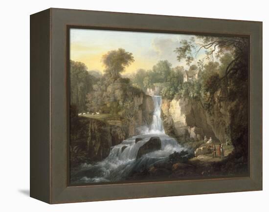 The Falls of Clyde-Alexander Nasmyth-Framed Premier Image Canvas