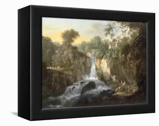 The Falls of Clyde-Alexander Nasmyth-Framed Premier Image Canvas