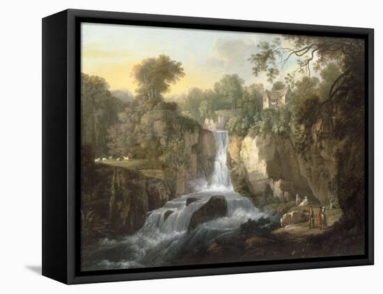 The Falls of Clyde-Alexander Nasmyth-Framed Premier Image Canvas