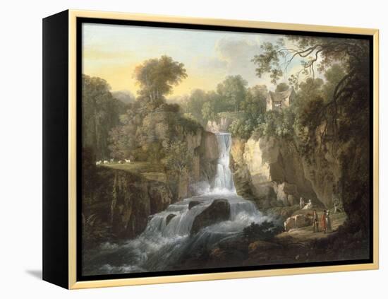 The Falls of Clyde-Alexander Nasmyth-Framed Premier Image Canvas