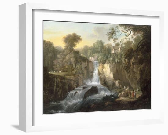 The Falls of Clyde-Alexander Nasmyth-Framed Giclee Print