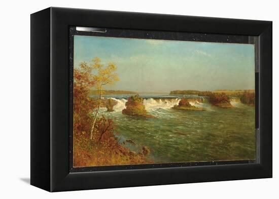 The Falls of Saint Anthony, C.1887 (Oil on Canvas)-Albert Bierstadt-Framed Premier Image Canvas