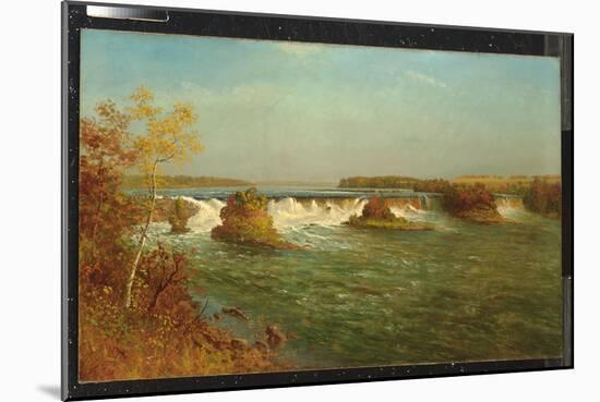 The Falls of Saint Anthony, C.1887 (Oil on Canvas)-Albert Bierstadt-Mounted Giclee Print