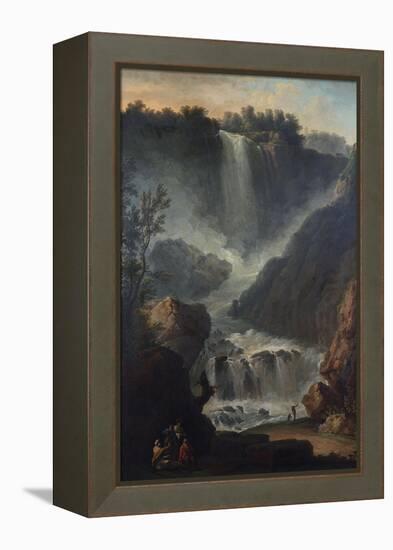 The Falls of Terni-Hendrik Avercamp-Framed Premier Image Canvas