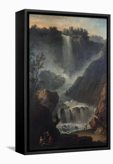 The Falls of Terni-Hendrik Avercamp-Framed Premier Image Canvas