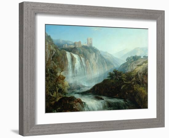 The Falls of Tivoli-Henry Dawson-Framed Giclee Print